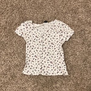 floral top!